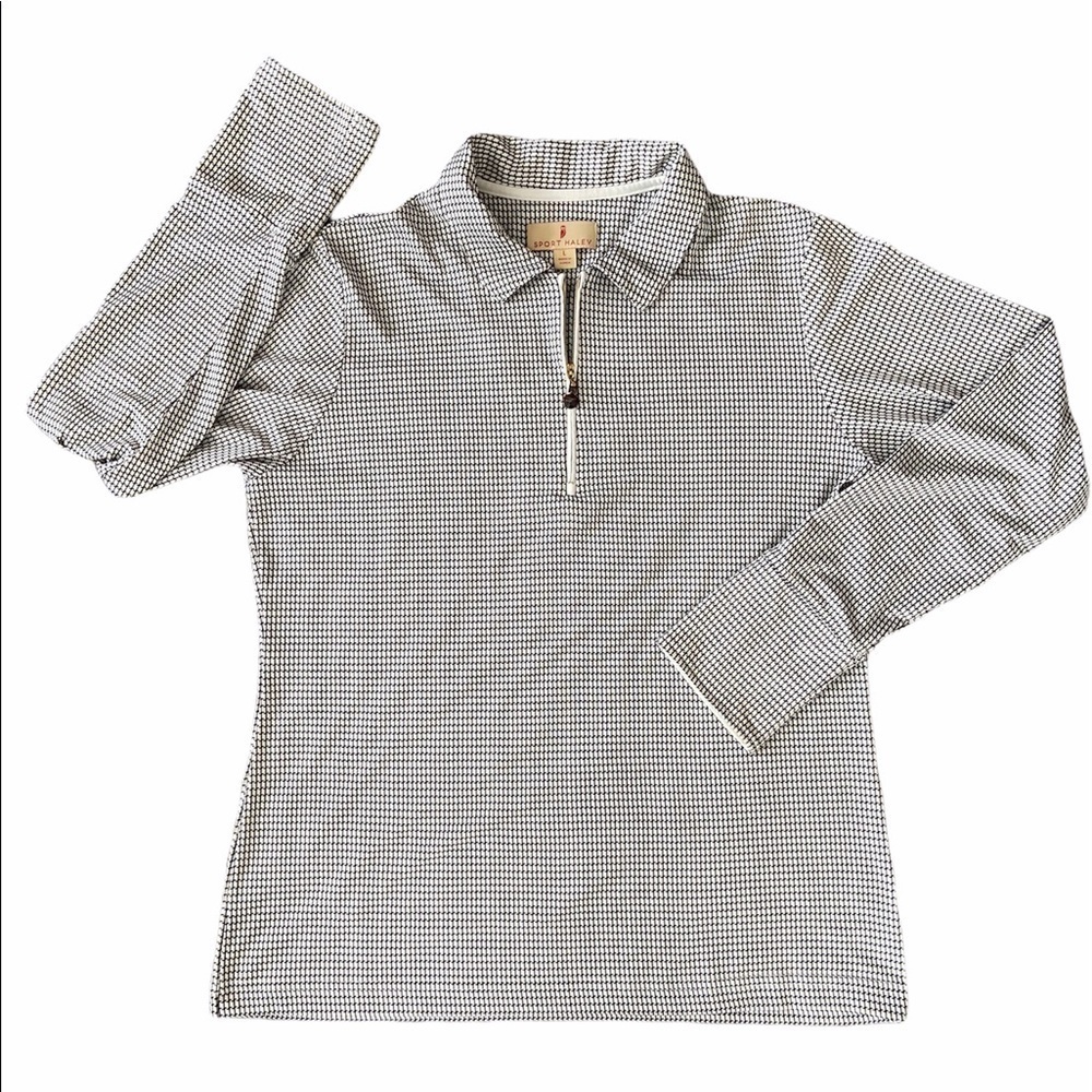 Sport Haley 1/4 zip long sleeve golf shirt
